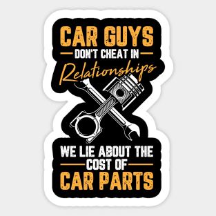 Dont lie in Relationships Diesel Mechanic Quote  Mechanic Sticker